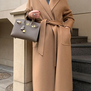 썸제이 에르 핸드메이드 코트 카멜 새상품