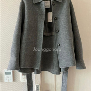 1423뷰드팟벨트쟈켓그레이 새상품