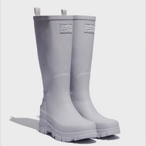 락피쉬 웨더웨어 플랫폼 레인부츠 미들 애쉬라벤더 235