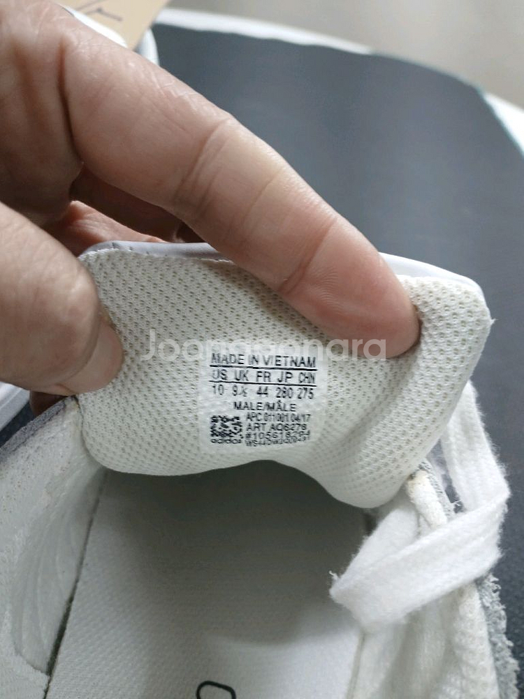 아디다스 슈퍼스타 홀로그램 흰색 270~280(칼발)--1