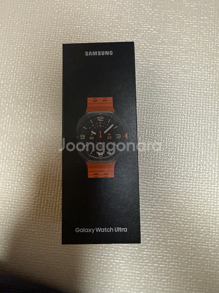 갤럭시 워치 울트라 오렌지 스포츠 밴드--1