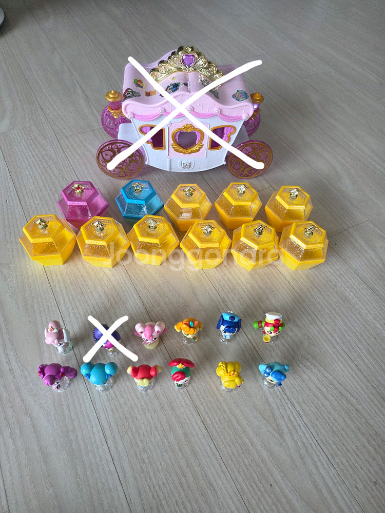 티니핑2기)믿어핑/공주핑/발레핑피규어 등 일괄--0