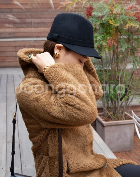 몽또또 브라운 모자--8