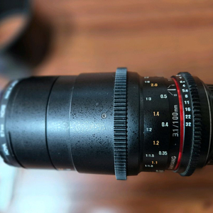 캐논용 삼양 vdsr 100mm t3.1