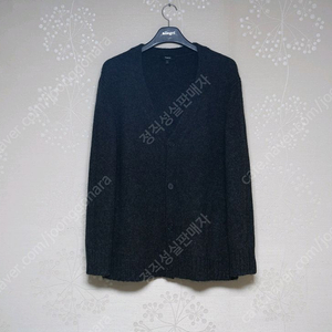 띠어리 헤어리 알파카 가디건