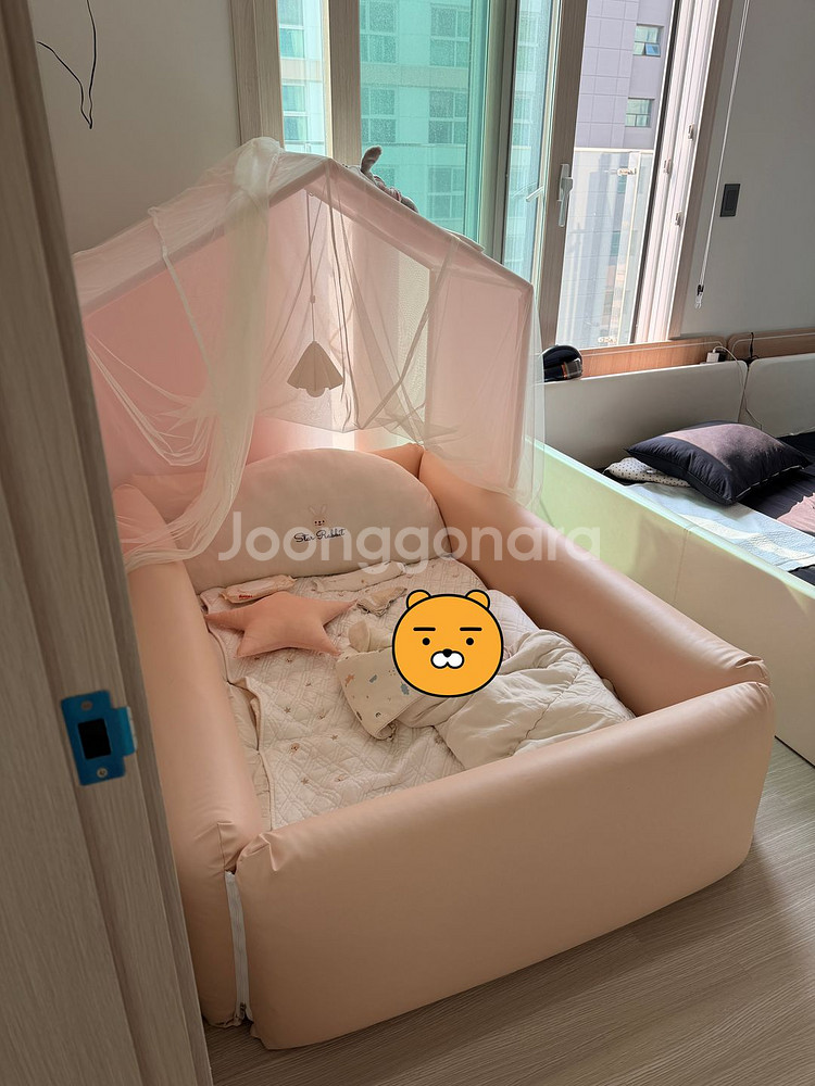 3개월가량 사용한 코지스토리 싱글침대 판매해요--0