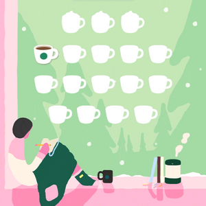 스타벅스 프리퀀시 일반1개 1800원