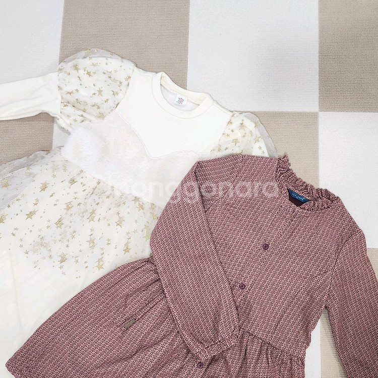 기모원피스2종 컬리수 월튼키즈 140--0