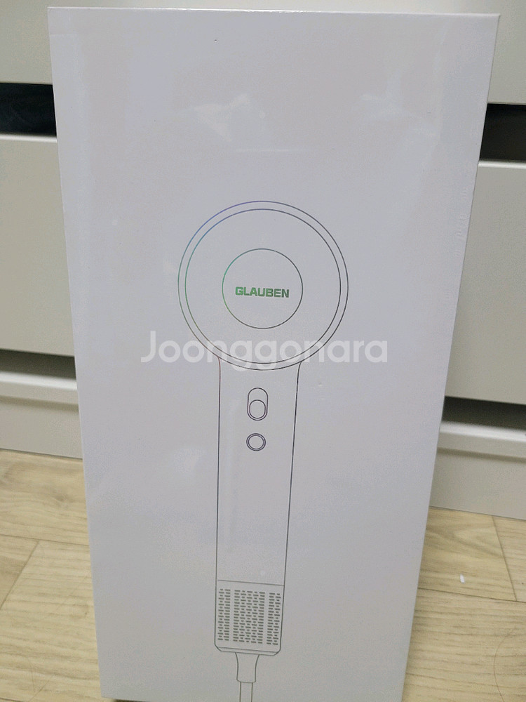 글라우벤 음이온헤어드라이기 화이트(새제품)--1