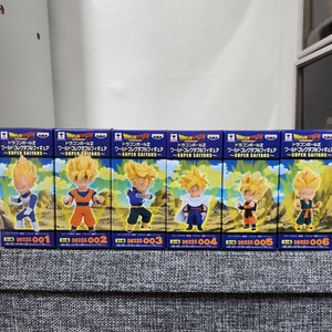 [드래곤볼 월콜] 슈퍼 사이어인 스페셜 6종 일괄 판매