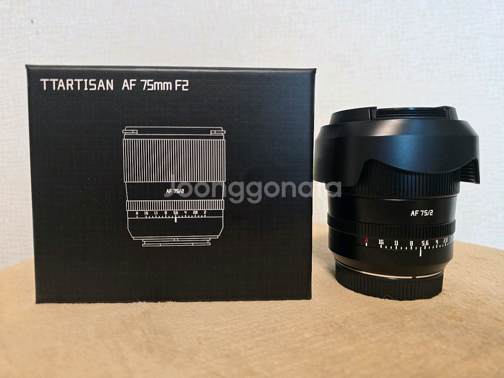 후지 티티아티산 75mm F2 렌즈--0