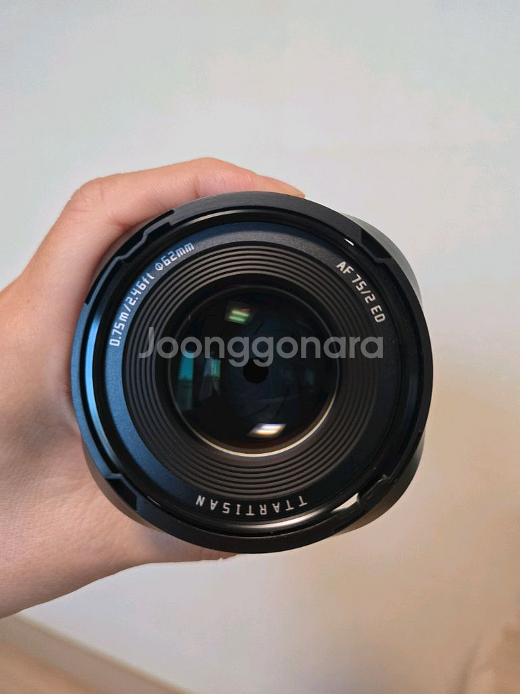 후지 티티아티산 75mm F2 렌즈--1