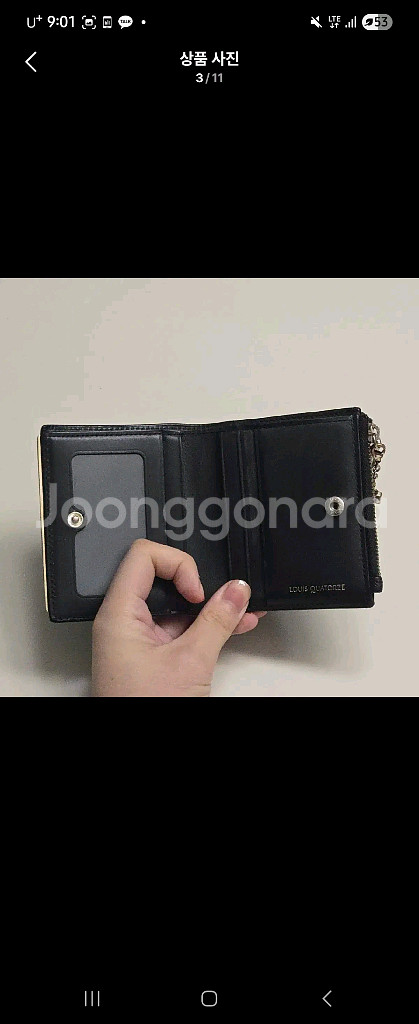 루이까또즈 여성미니지갑 반지갑 SL1AL03BL--2