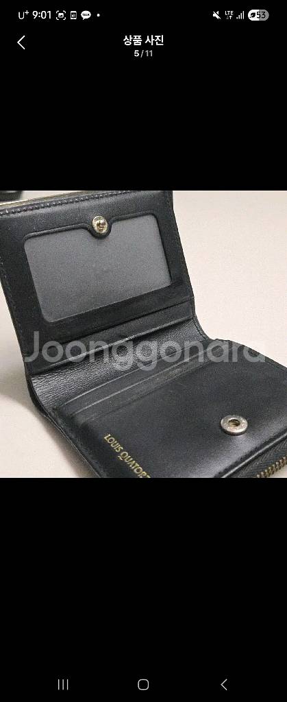 루이까또즈 여성미니지갑 반지갑 SL1AL03BL--4