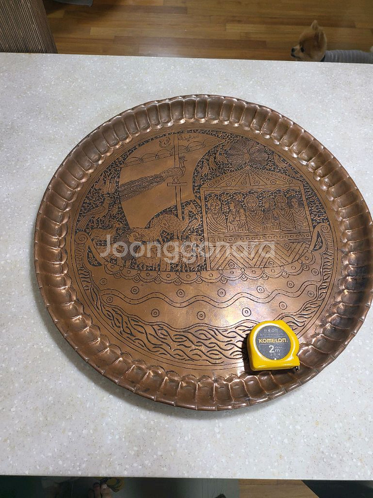 동벽걸이(노아의방주 지름51cm)팝니다--0