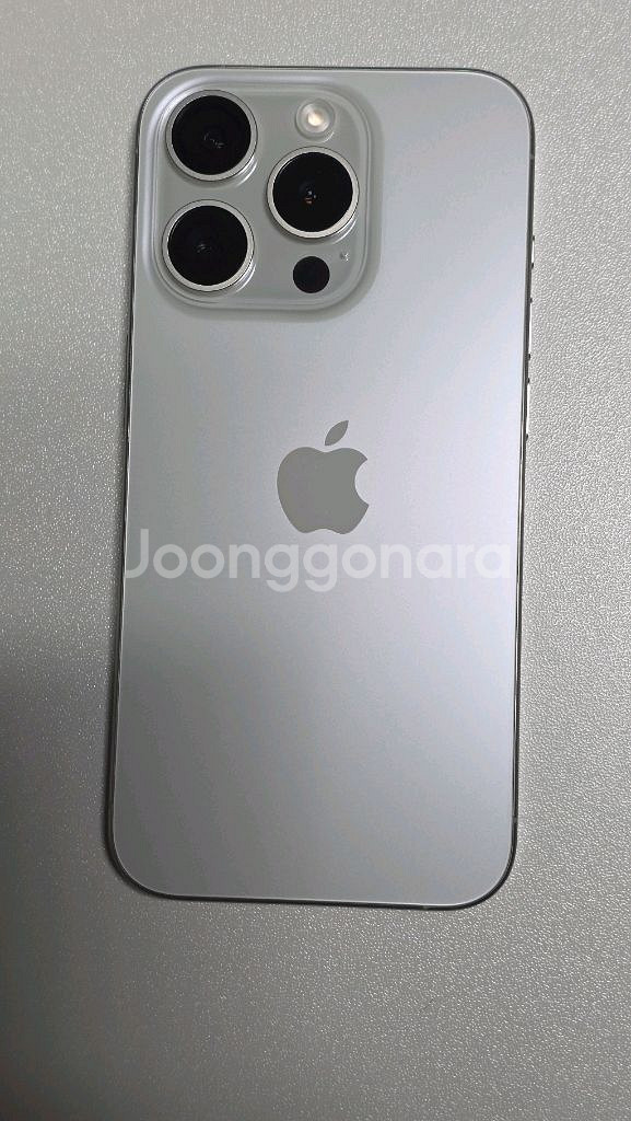 아이폰 15 프로 256 화이트 애플케어 플러스--2