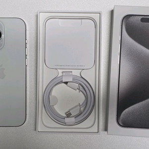 아이폰 15 프로 256 화이트 애플케어 플러스