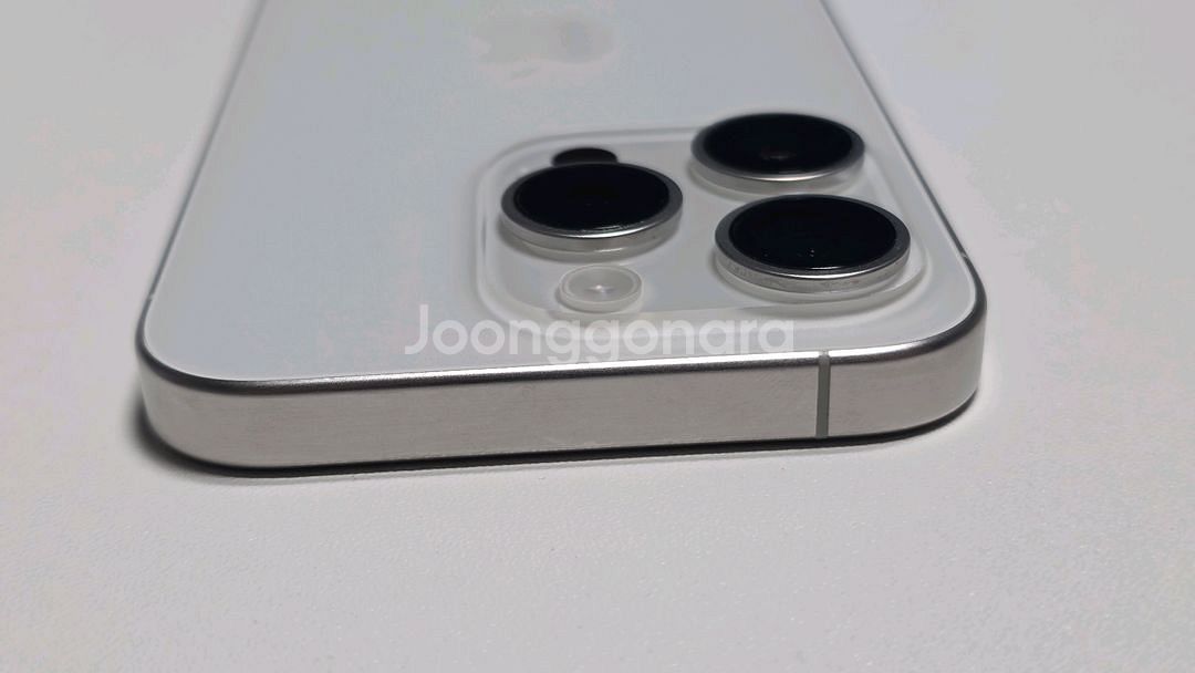 아이폰 15 프로 256 화이트 애플케어 플러스--10