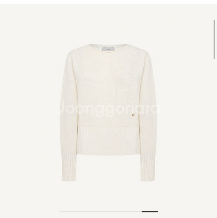 엘로주 elloge 루이 보트넥 크림 새상품--0