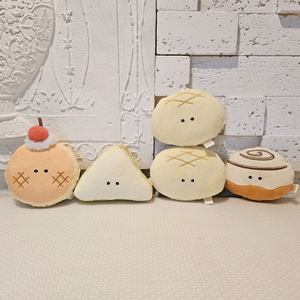 츠부라나 빵 도넛 샌드위치 모카빵 볼체인 키링 볼체인 가방고리 인형