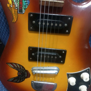 국산 빈티지 일렉기타