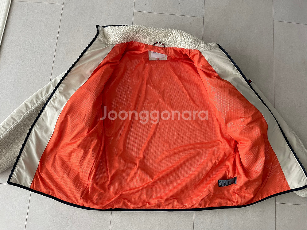 타미진 뽀글이 자켓 XXL사이즈 아이보리 컬러--1