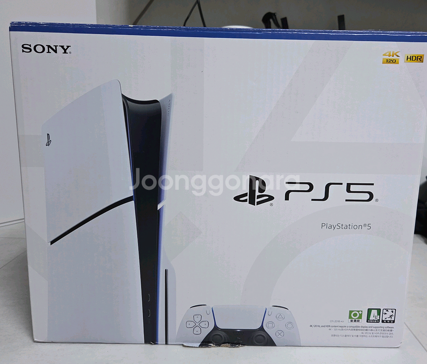 플스5 디스크에디션 1TB 신품 S급 판매합니다--0