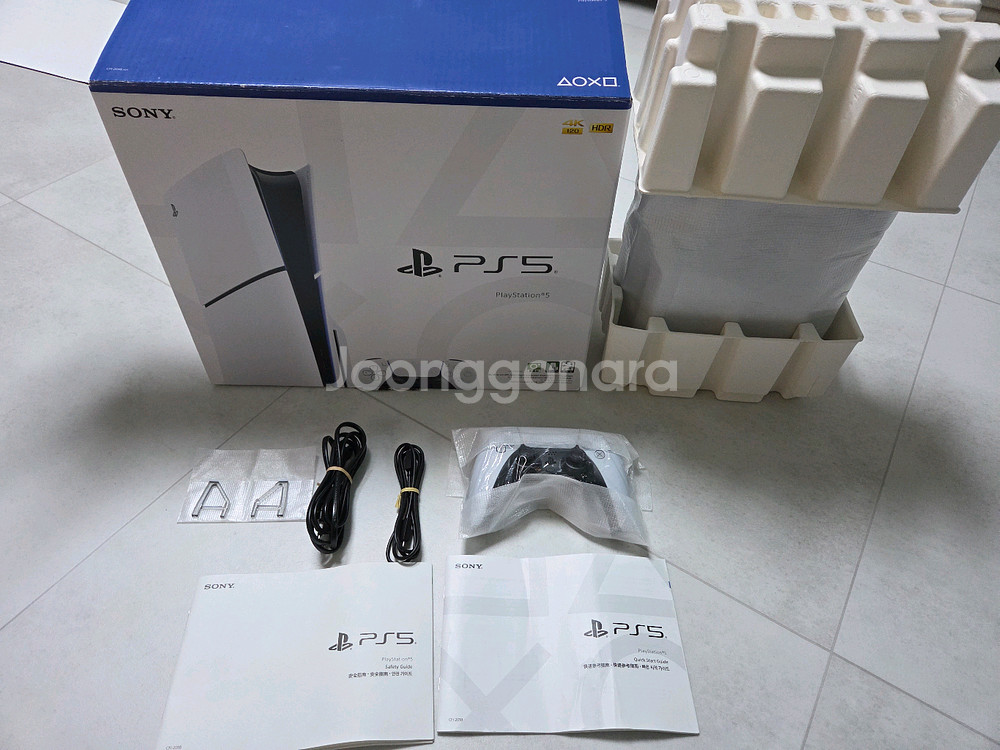 플스5 디스크에디션 1TB 신품 S급 판매합니다--2