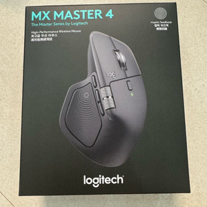 로지텍 MX Master 4 무선 마우스