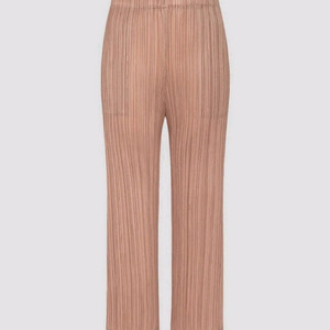 이세이미야케 플리츠플리즈 바지 10월 먼슬리 팬츠 베이지 3사이즈