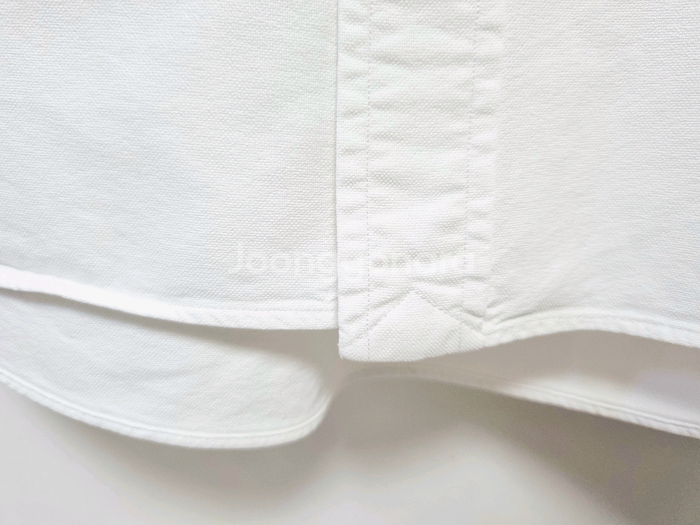 남성 폴로 화이트 흰색 옥스퍼드 긴팔 남방 셔츠 옥스포드--3