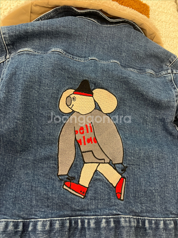 리미떼두두 데님자켓 청자켓 겨울뽀글이자켓--4