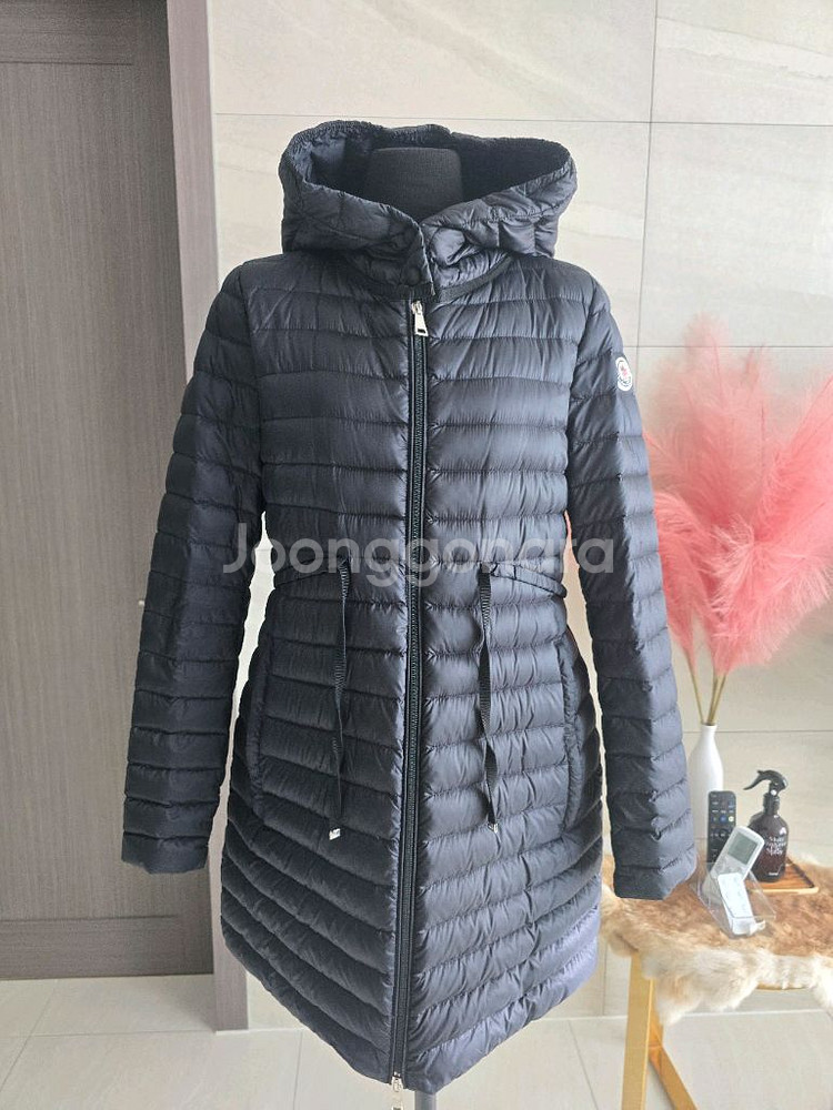 몽클레어 바벨 후드 여성 롱패딩--0