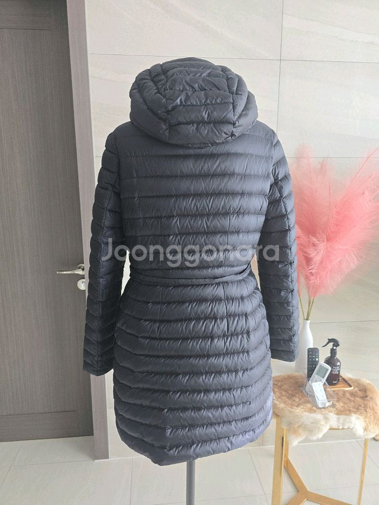 몽클레어 바벨 후드 여성 롱패딩--3