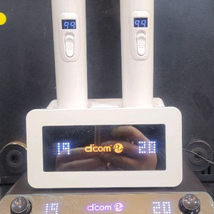 노래방기계ㆍ노래방기기ㆍ 디지털컴 무선 마이크 세트