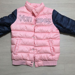 mlb키즈 155 경량패딩