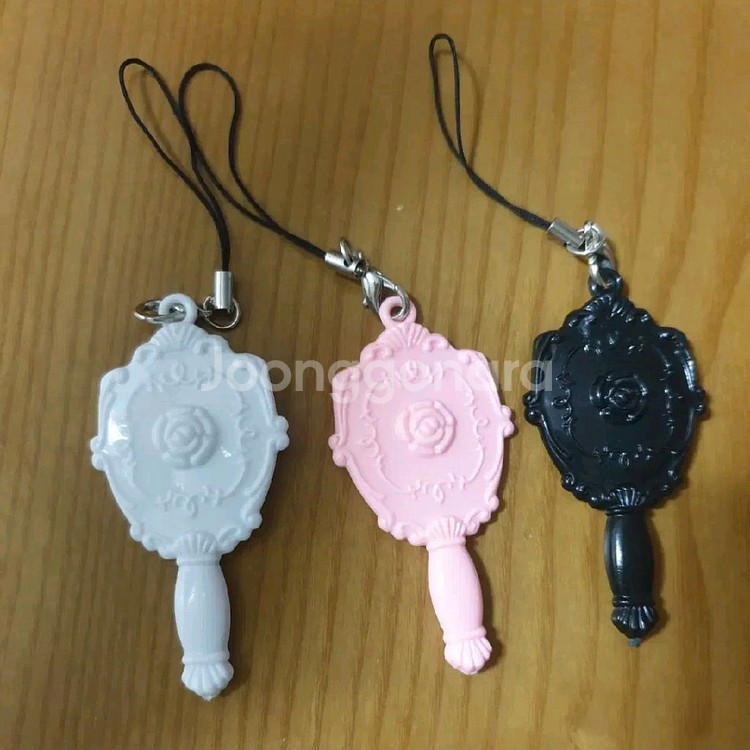 미니 거울 키링--0