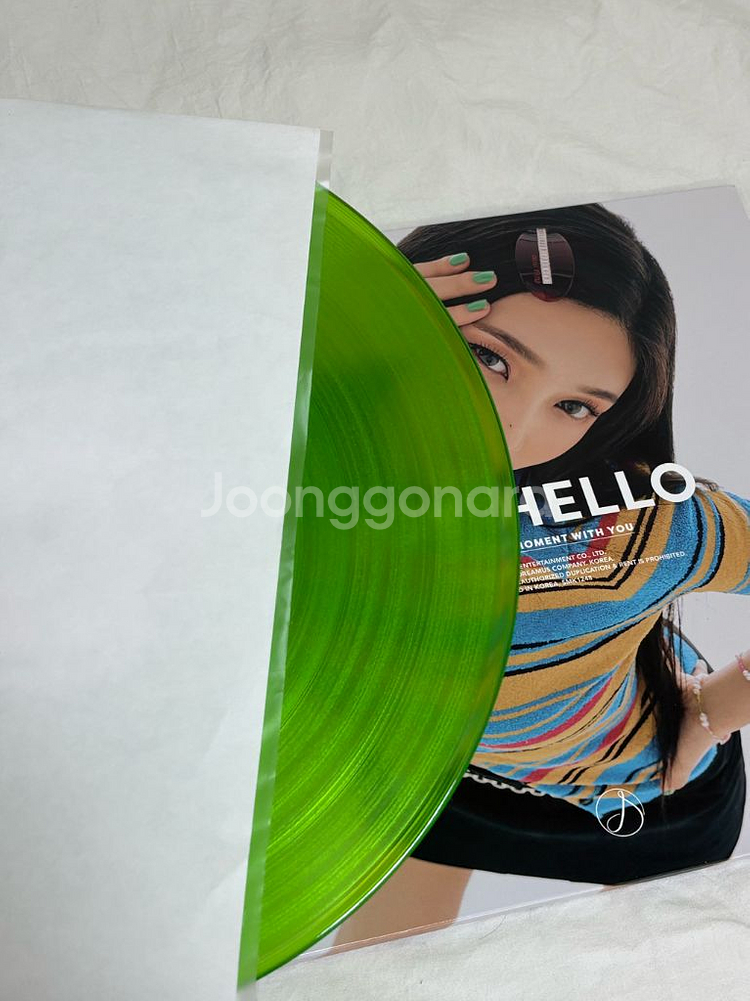 조이 안녕 한정판 그린 lp--0