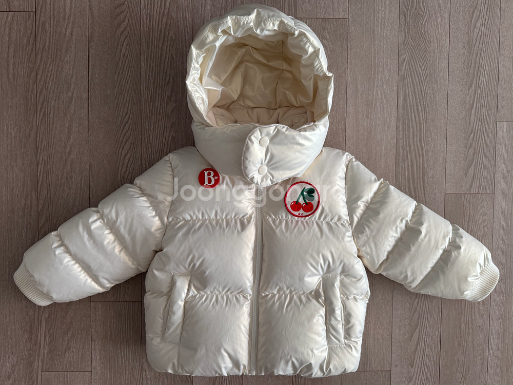 베베드피노 체리 샤이니 덕다운 패딩 110--0