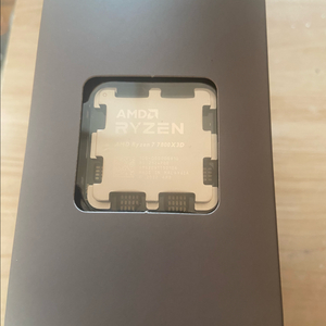 AMD 라이젠7 7800X3D CPU 멀티팩 정품 새상품