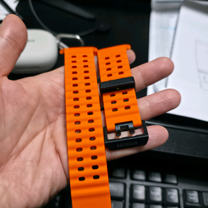 갤럭시 워치 울트라 정품 스트랩 마린밴드 오렌지