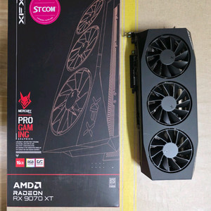 RX 9070 XT 머큐리 그래픽카드