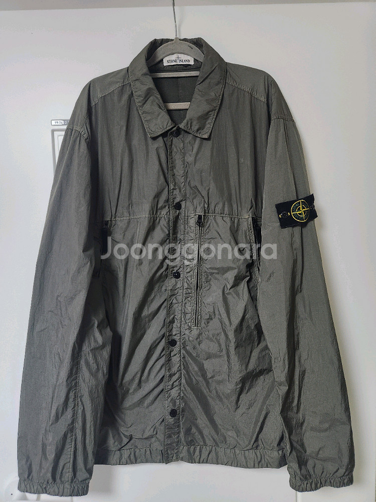 스톤아일랜드 나일론메탈 바람막이 자켓 XXL--0
