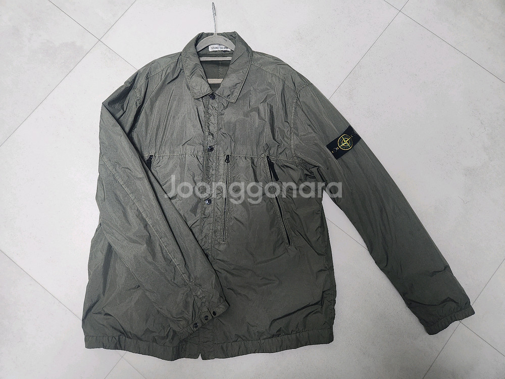스톤아일랜드 나일론메탈 바람막이 자켓 XXL--2