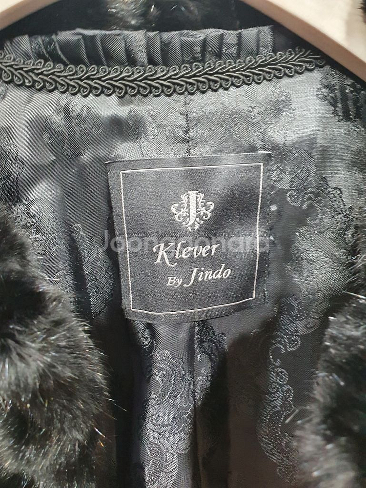 진도 정품 상태좋은 100% 밍크 코트 ~55--4