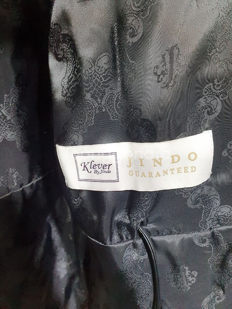 진도 정품 상태좋은 100% 밍크 코트 ~55--5