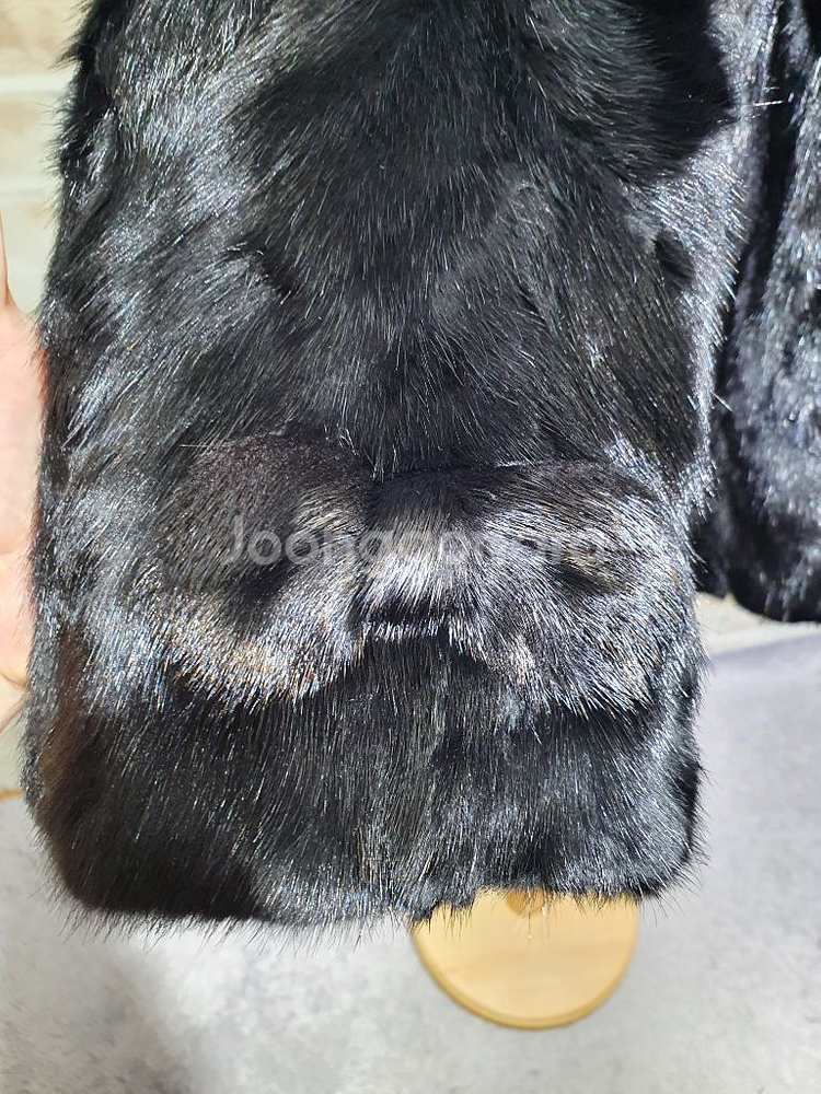 진도 정품 상태좋은 100% 밍크 코트 ~55--7