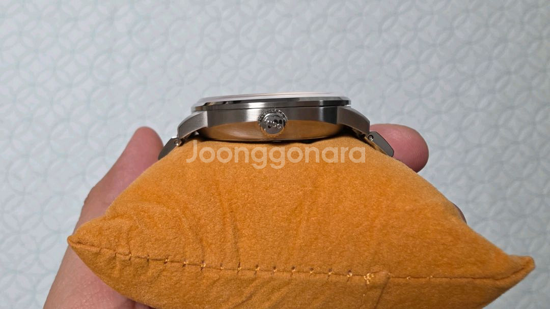 미도 커맨더 COSC 실버 40mm--5