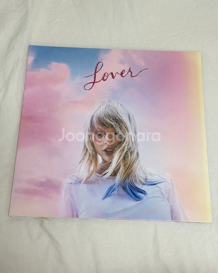 테일러 스위프트 러버 lover 핑크 & 블루 2lp--0