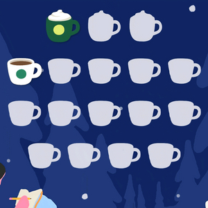 스타벅스 프리퀀시 미션1 일반1 (일괄판매)